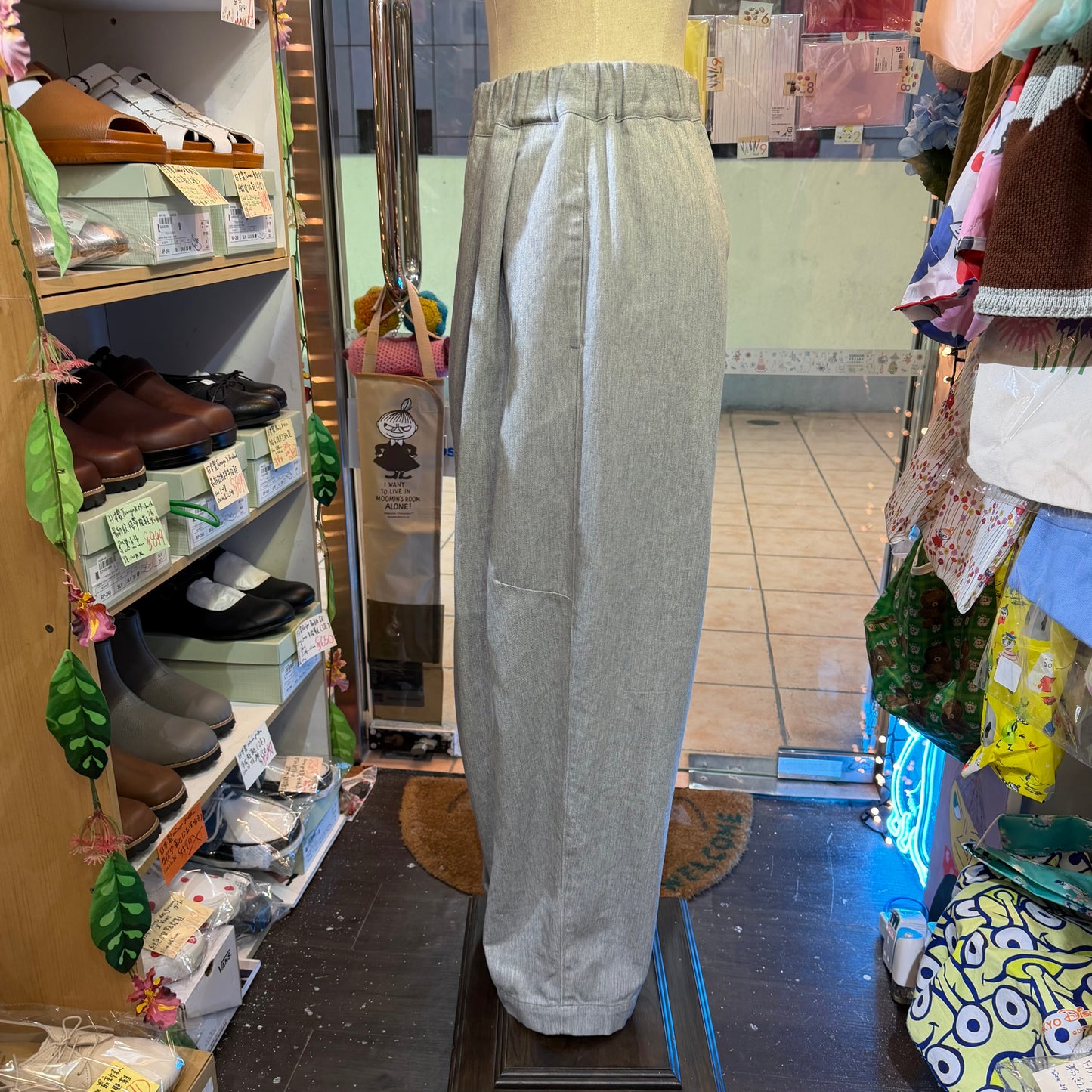 Sale- Diaries Grey Pants, made in Japan