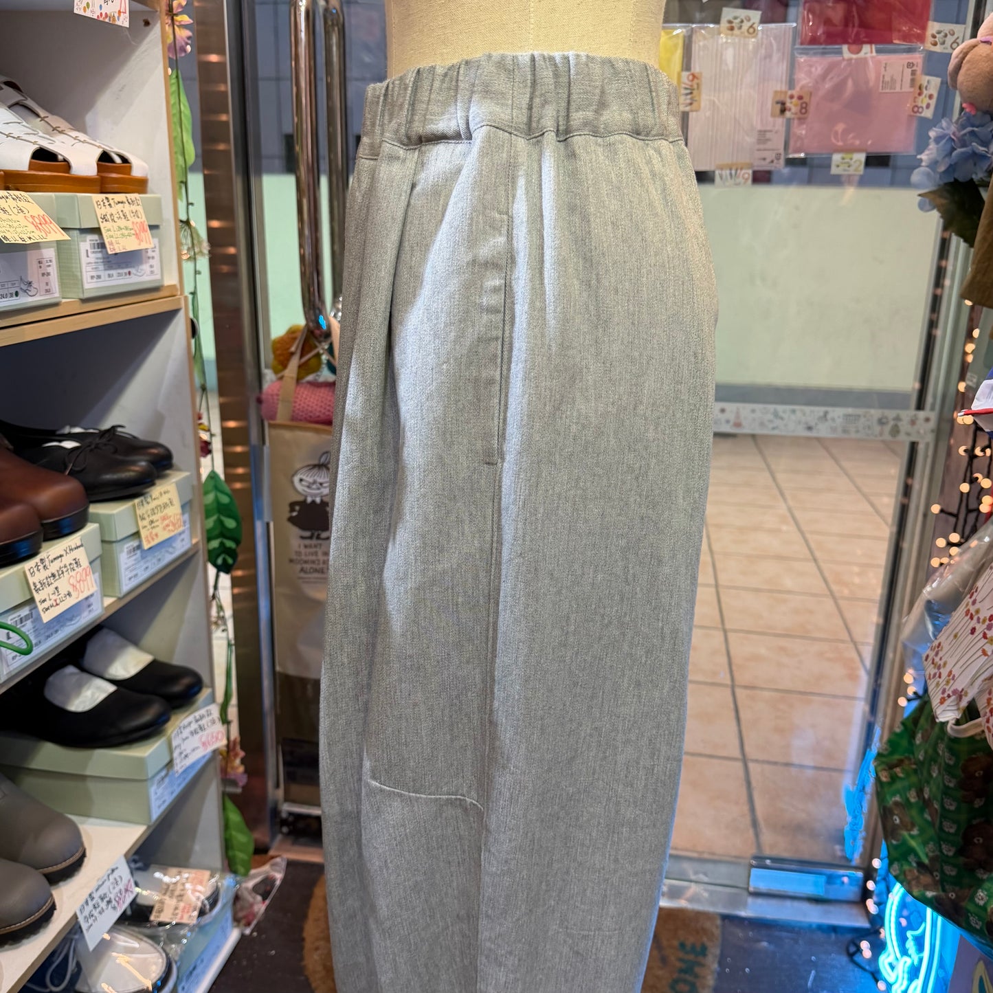 Sale- Diaries Grey Pants, made in Japan