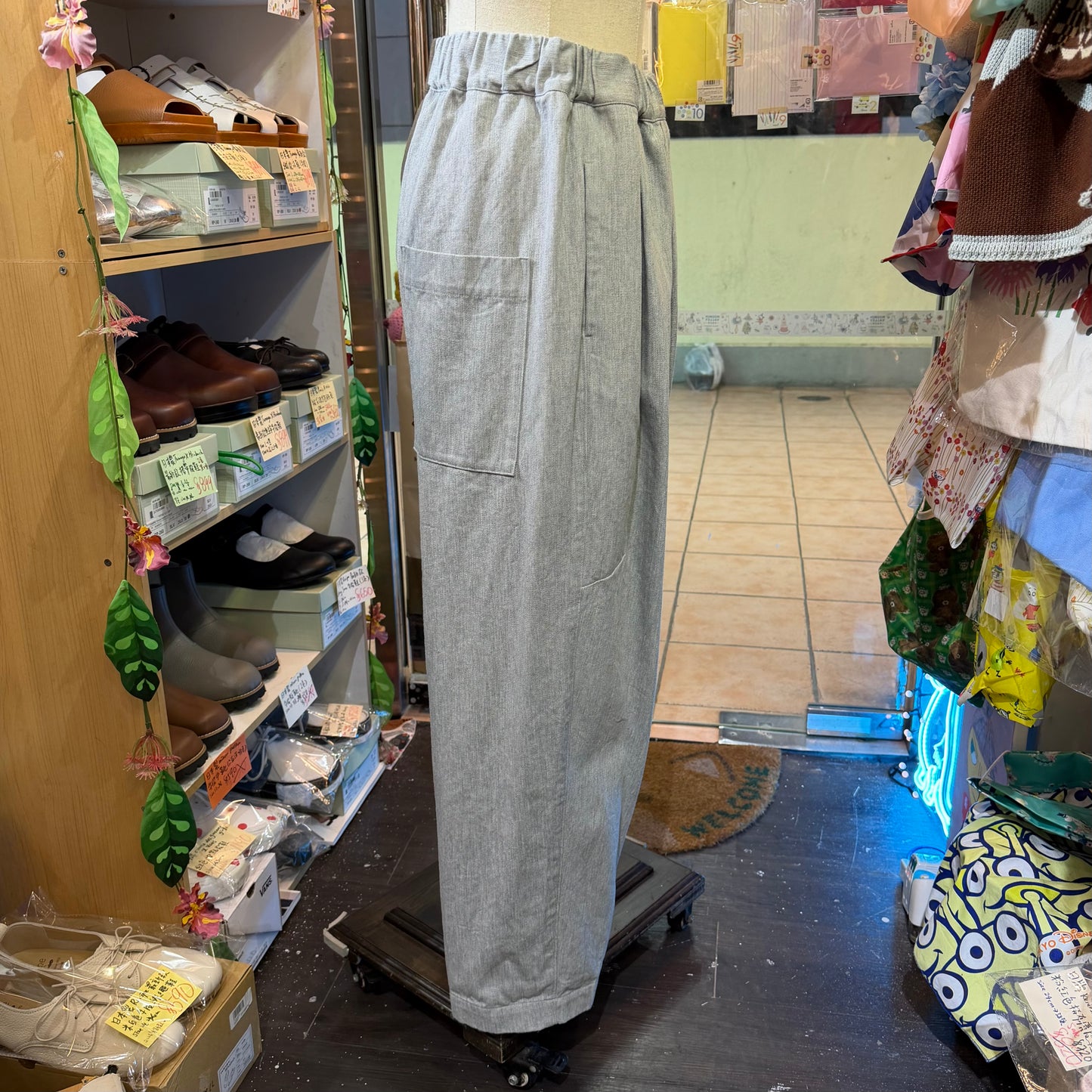 Sale- Diaries Grey Pants, made in Japan