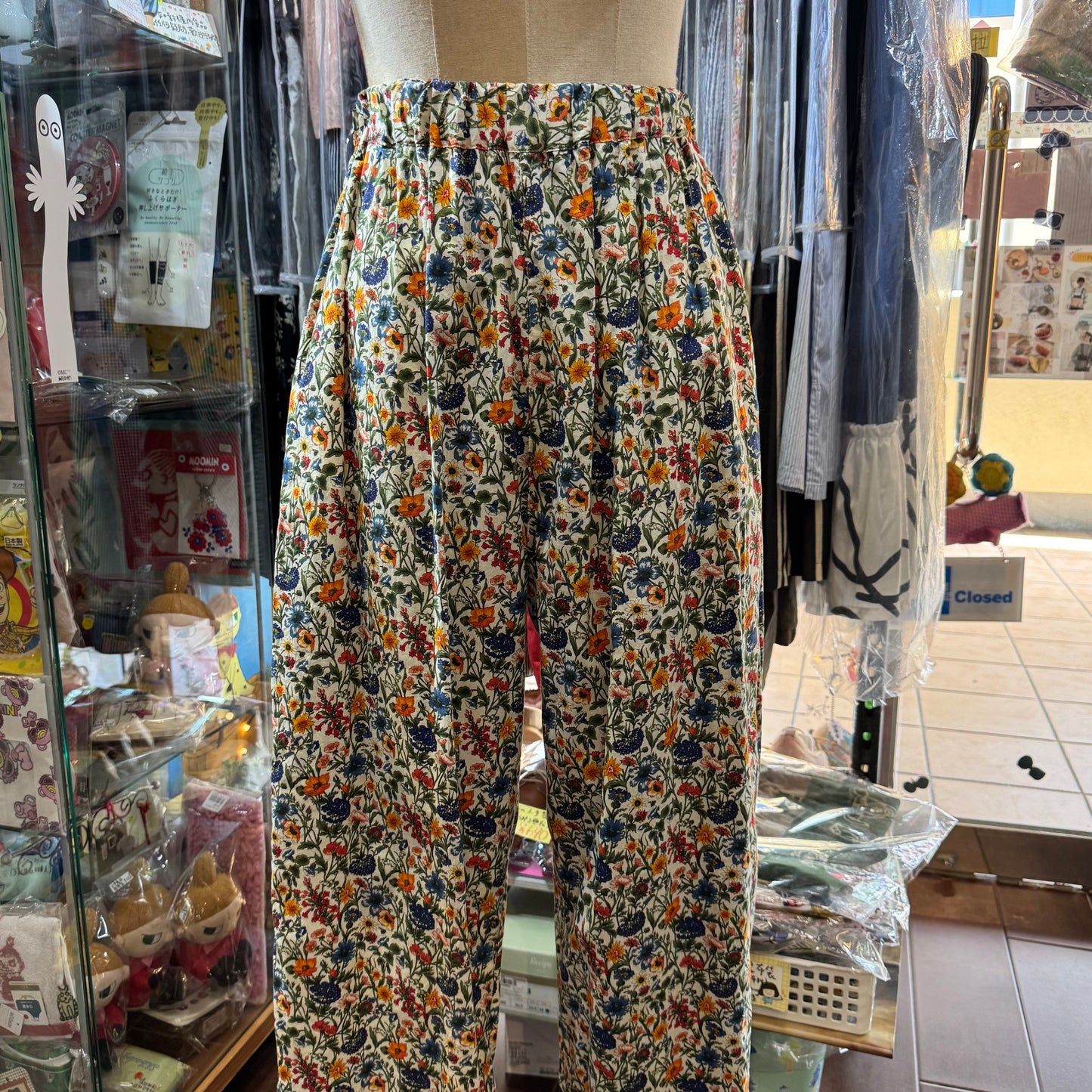 Ichi ANTIQUITES X Liberty London Pants, made in Japan