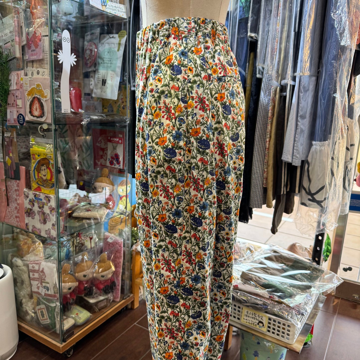 Ichi ANTIQUITES X Liberty London Pants, made in Japan