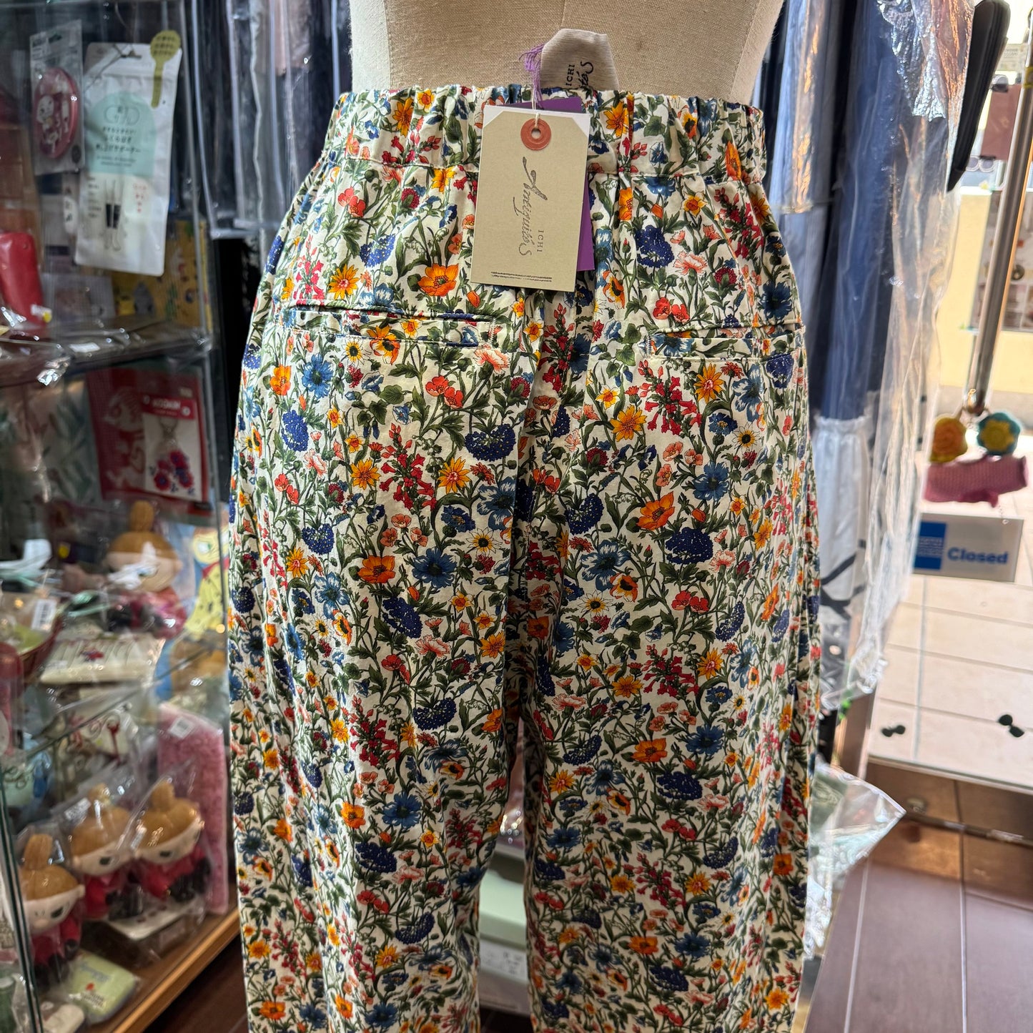 Ichi ANTIQUITES X Liberty London Pants, made in Japan