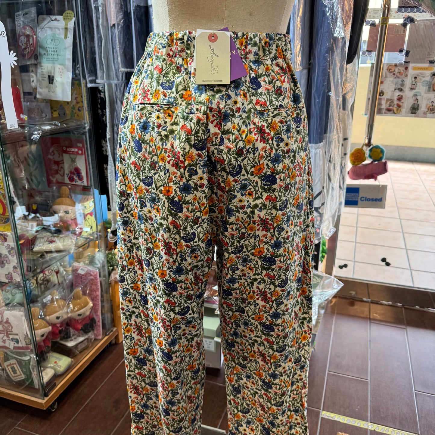 Ichi ANTIQUITES X Liberty London Pants, made in Japan