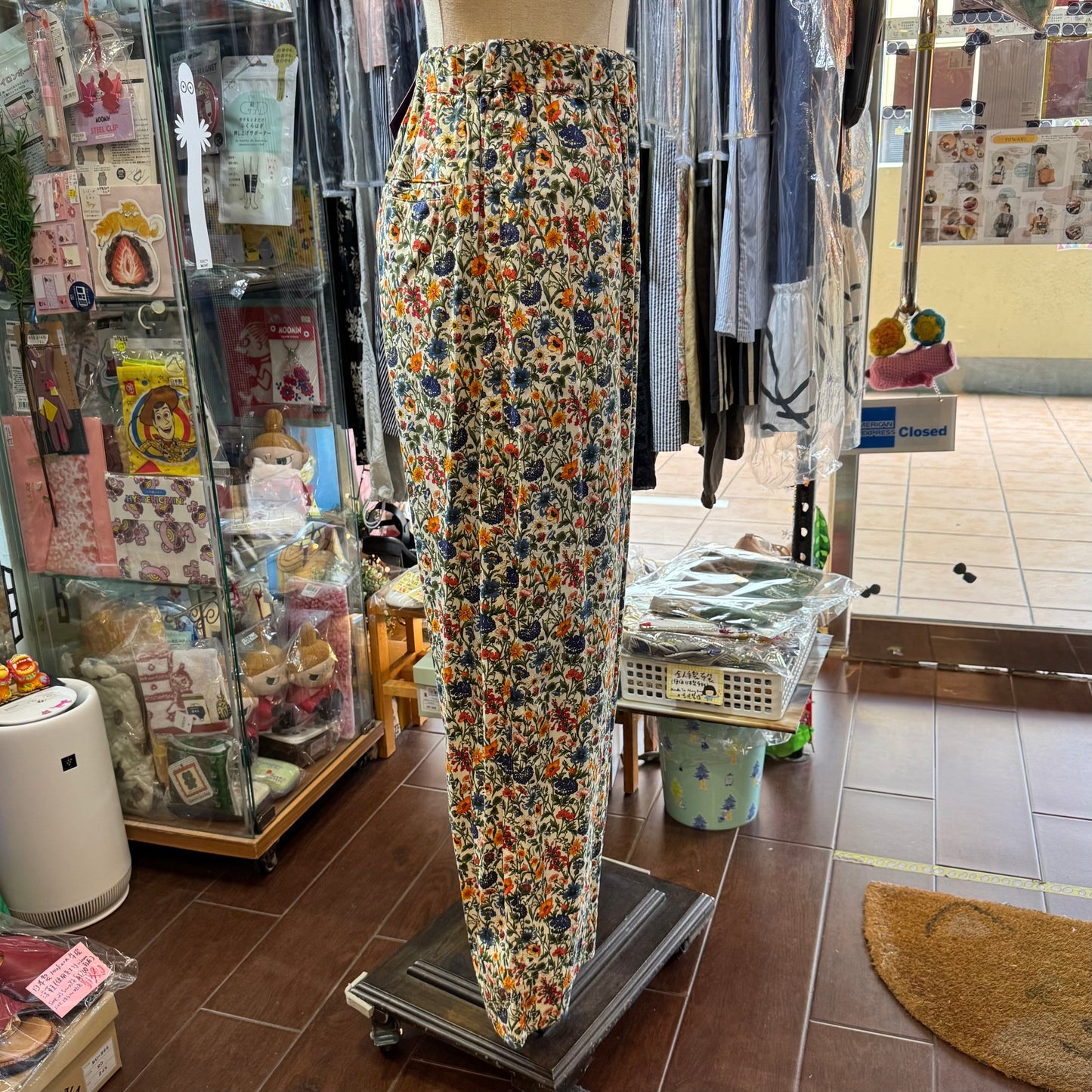 Ichi ANTIQUITES X Liberty London Pants, made in Japan