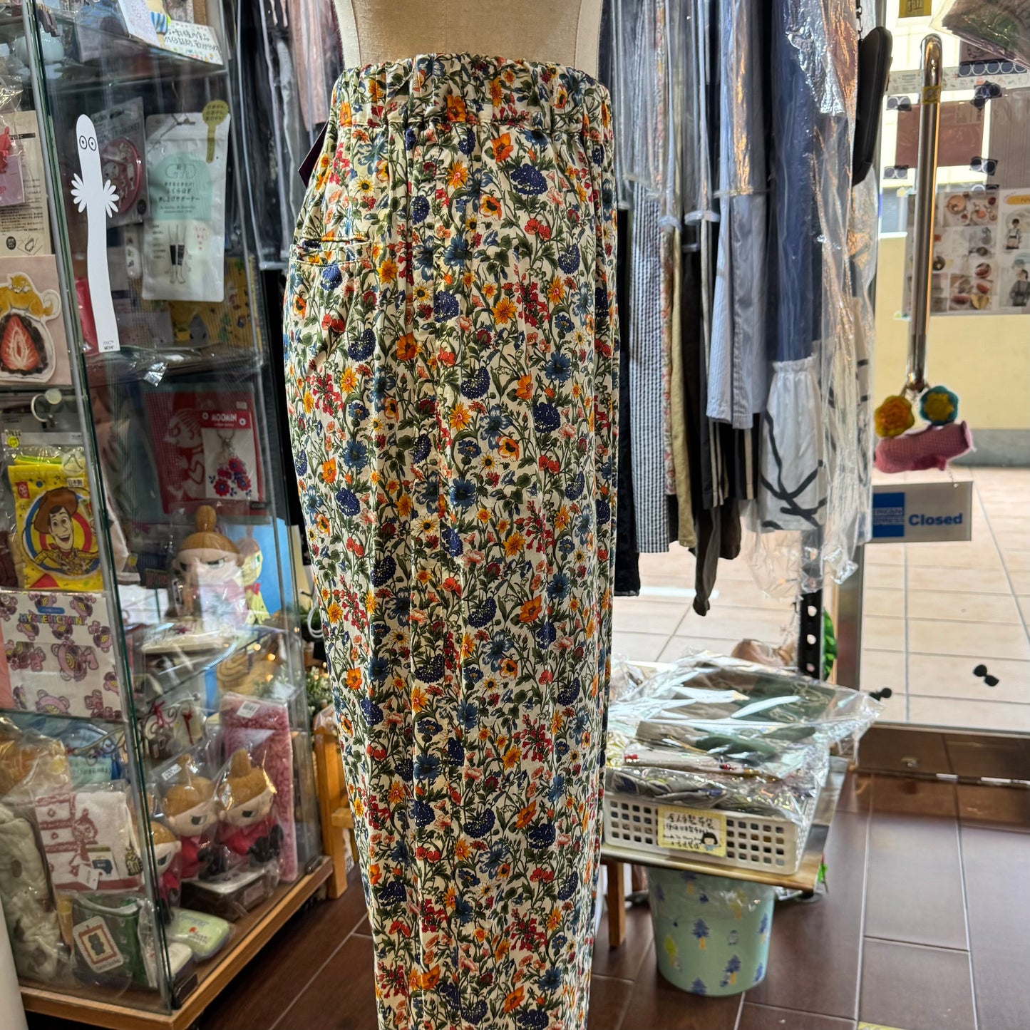 Ichi ANTIQUITES X Liberty London Pants, made in Japan