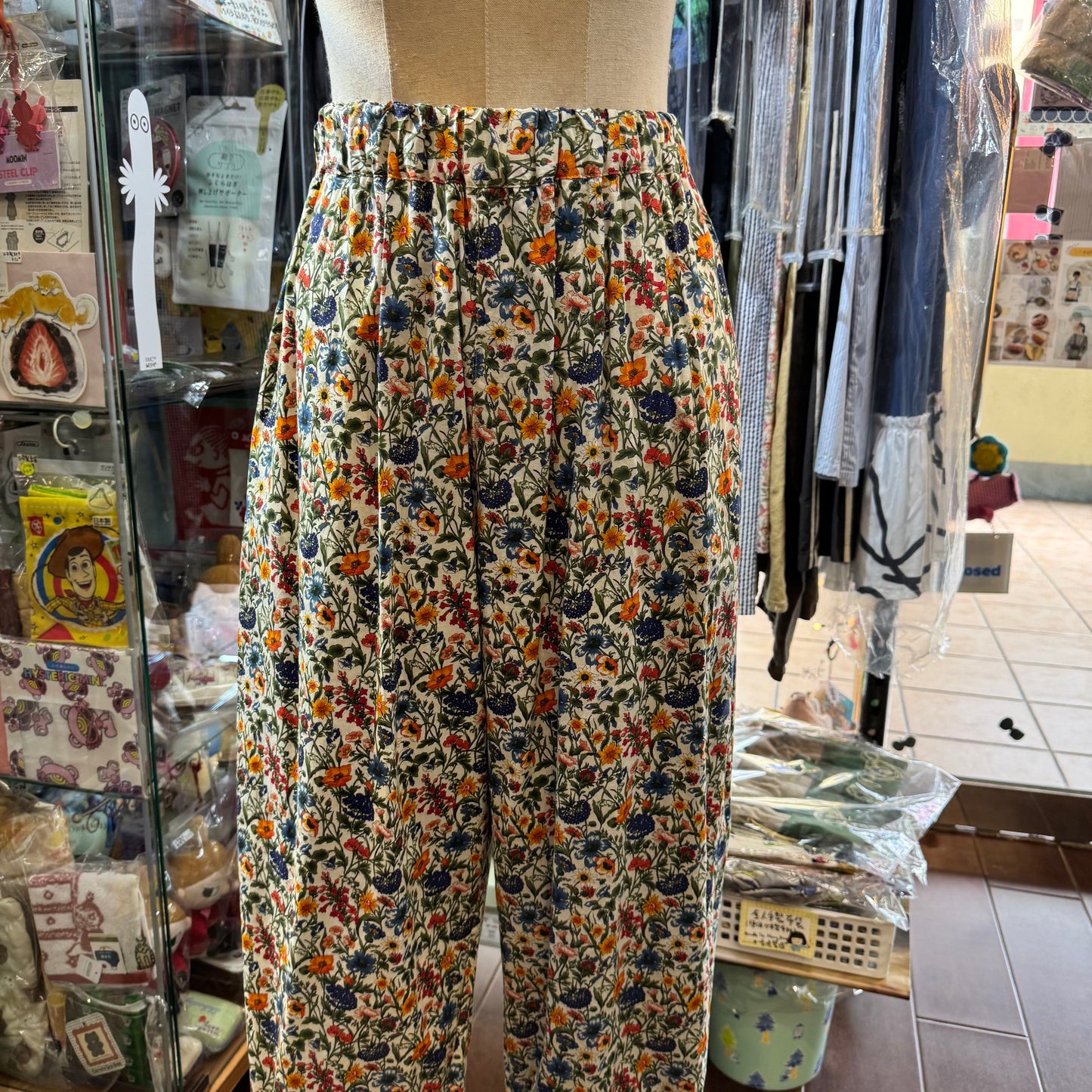 Ichi ANTIQUITES X Liberty London Pants, made in Japan