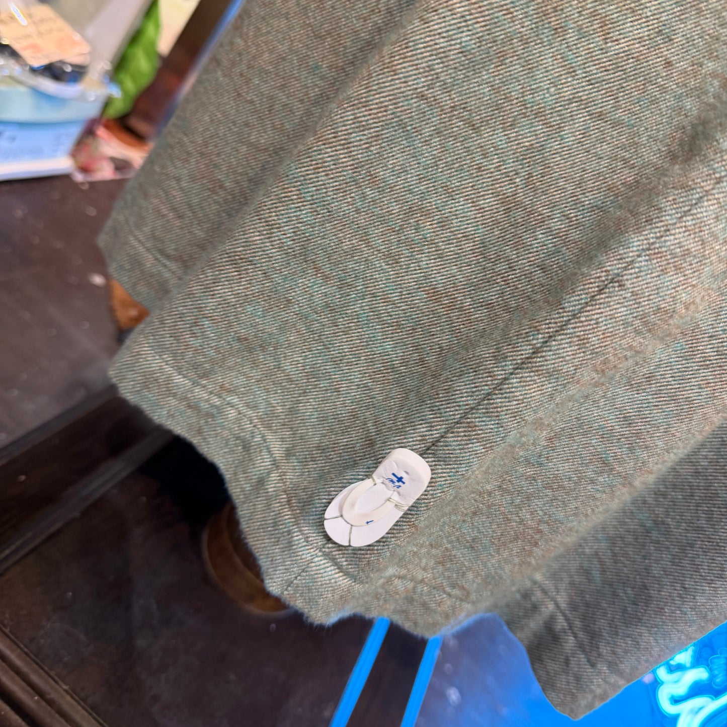 VM Cotton Grey Skirt, made in Japan