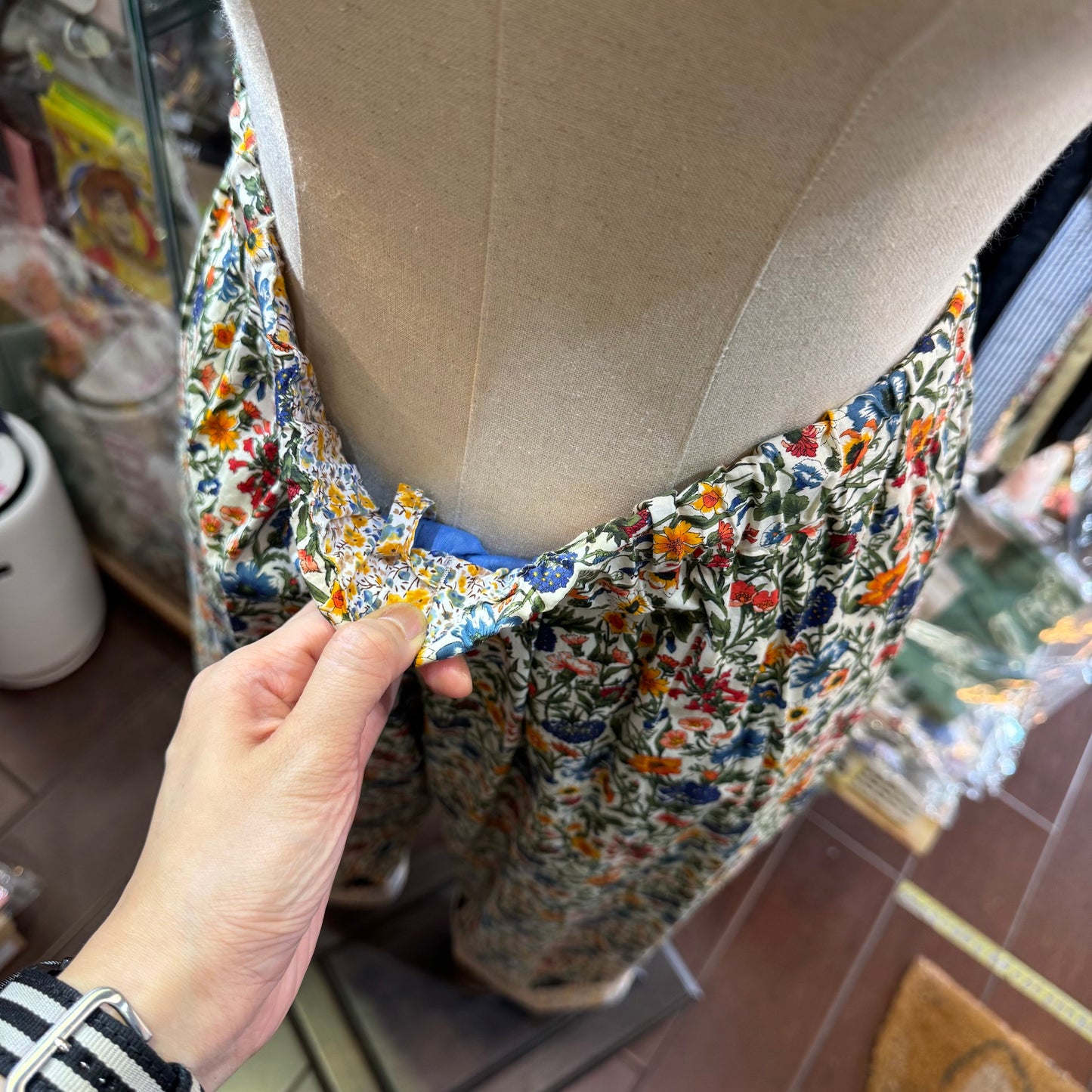 Ichi ANTIQUITES X Liberty London Pants, made in Japan