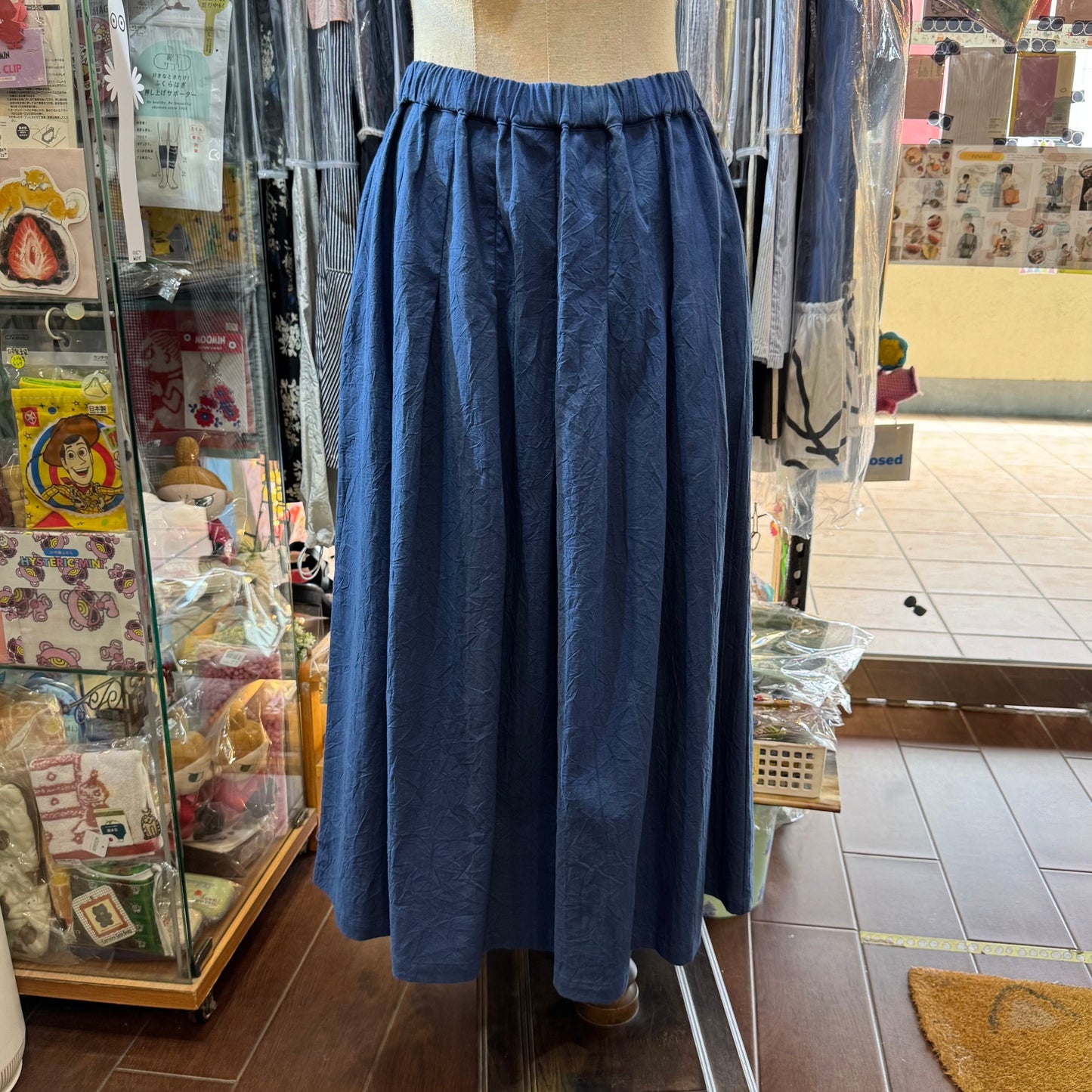 Nachukara Blue Skirt, made in Japan