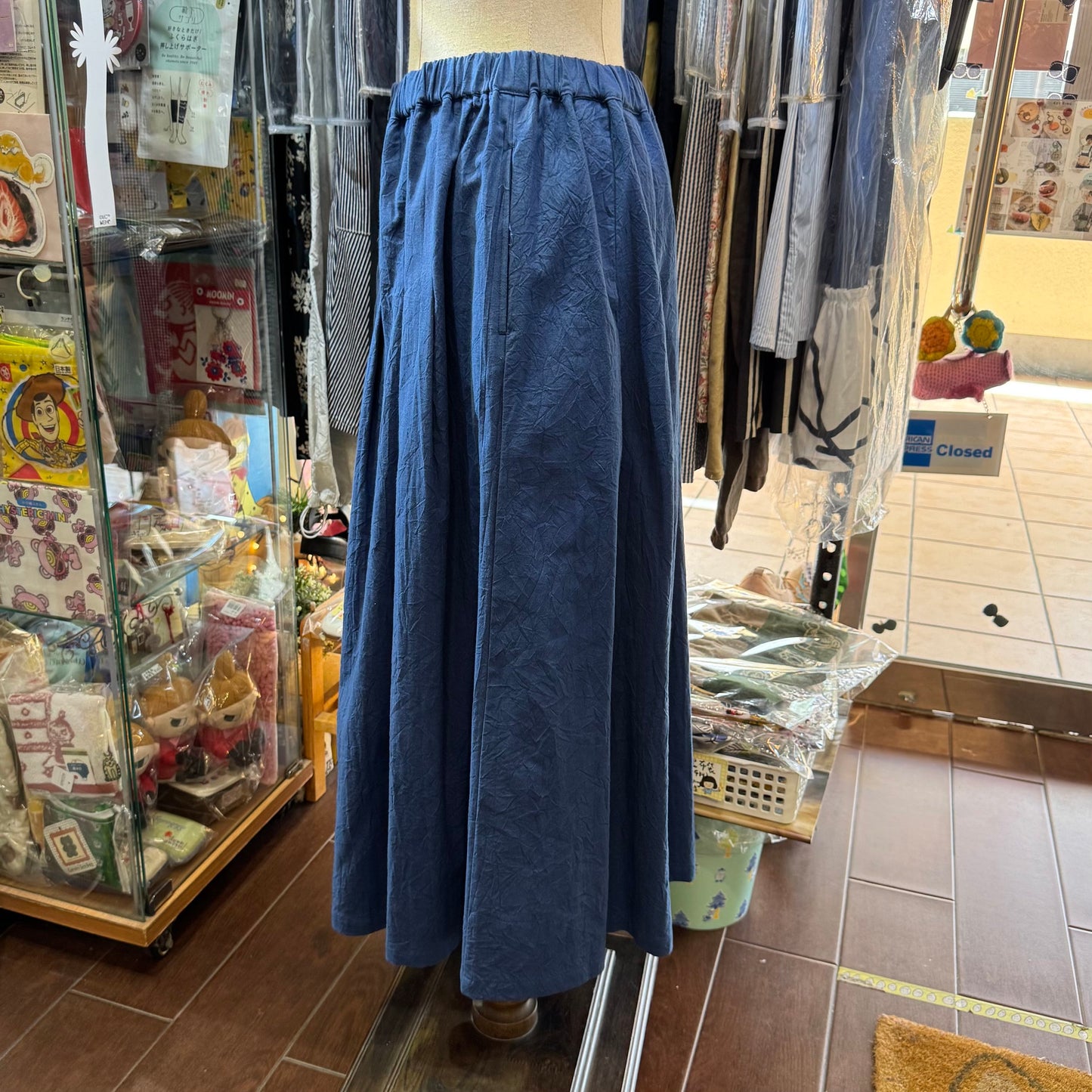 Nachukara Blue Skirt, made in Japan