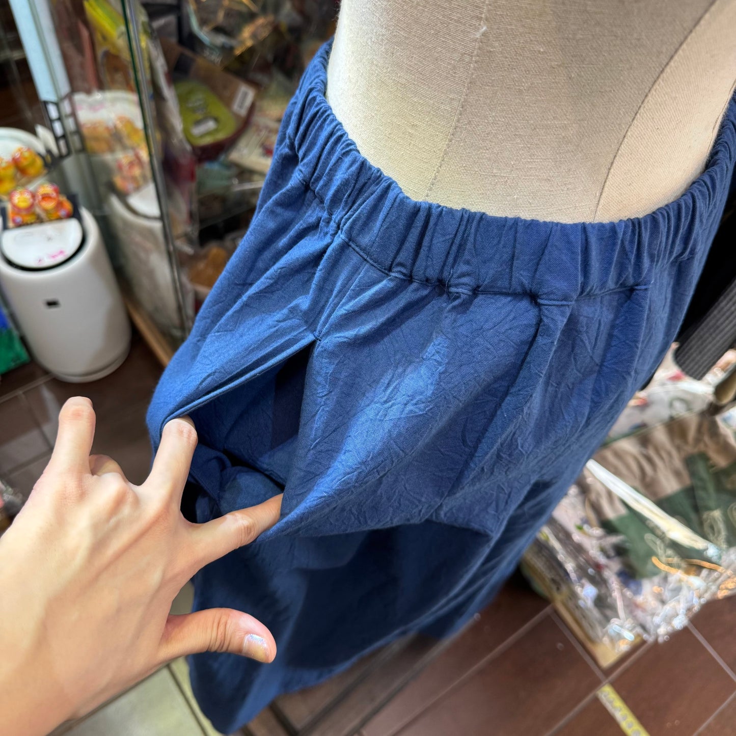 Nachukara Blue Skirt, made in Japan