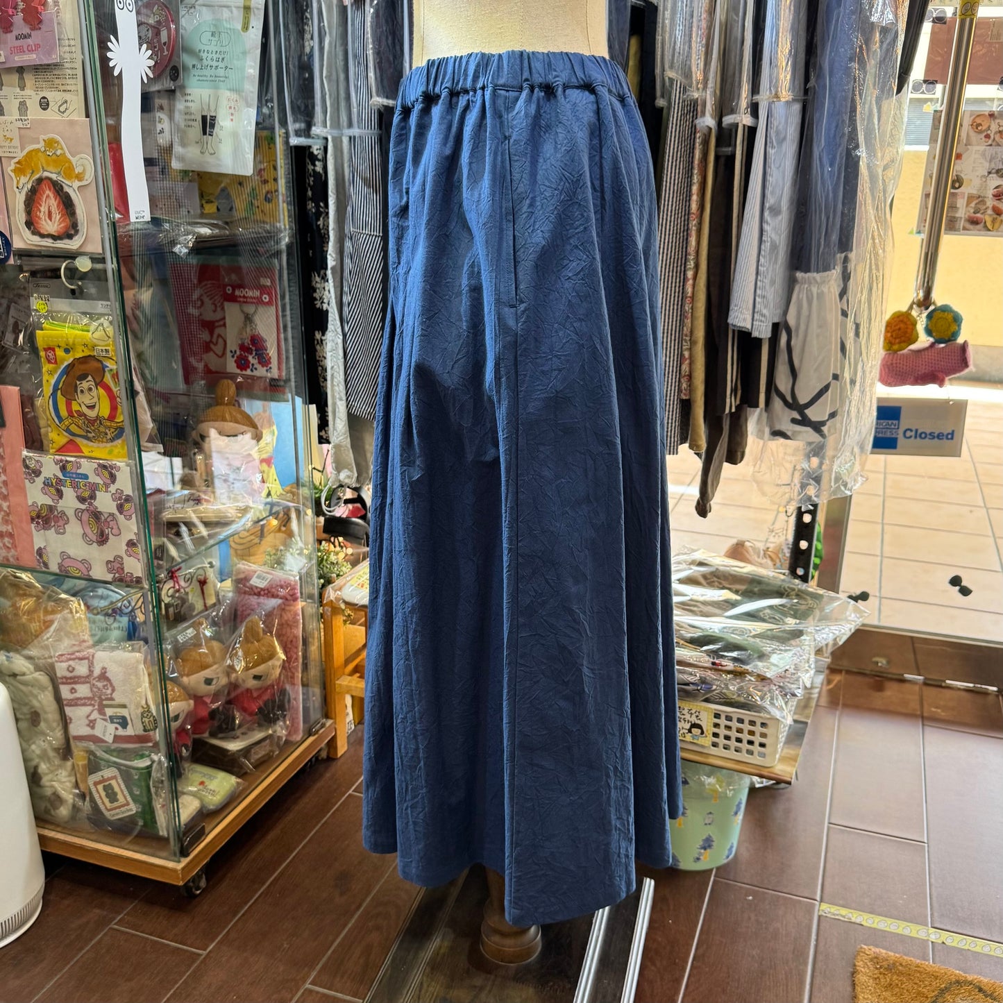 Nachukara Blue Skirt, made in Japan