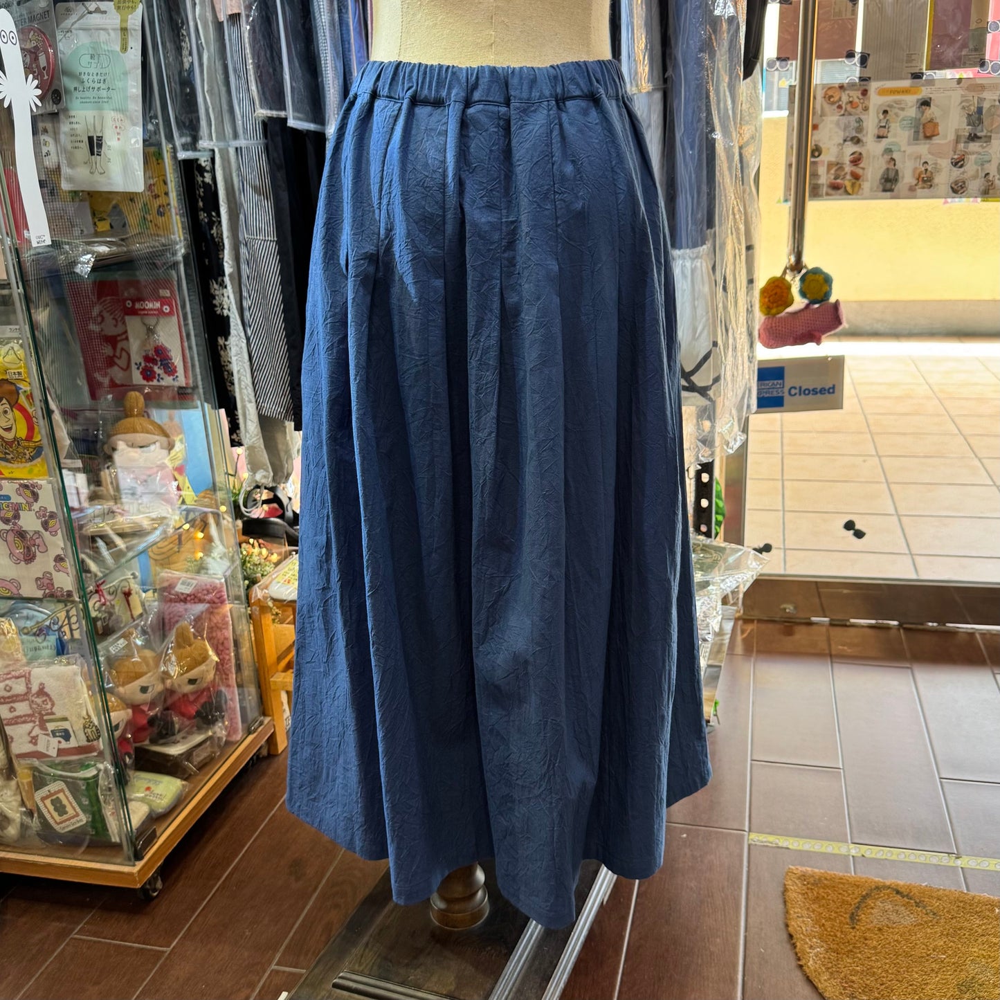 Nachukara Blue Skirt, made in Japan