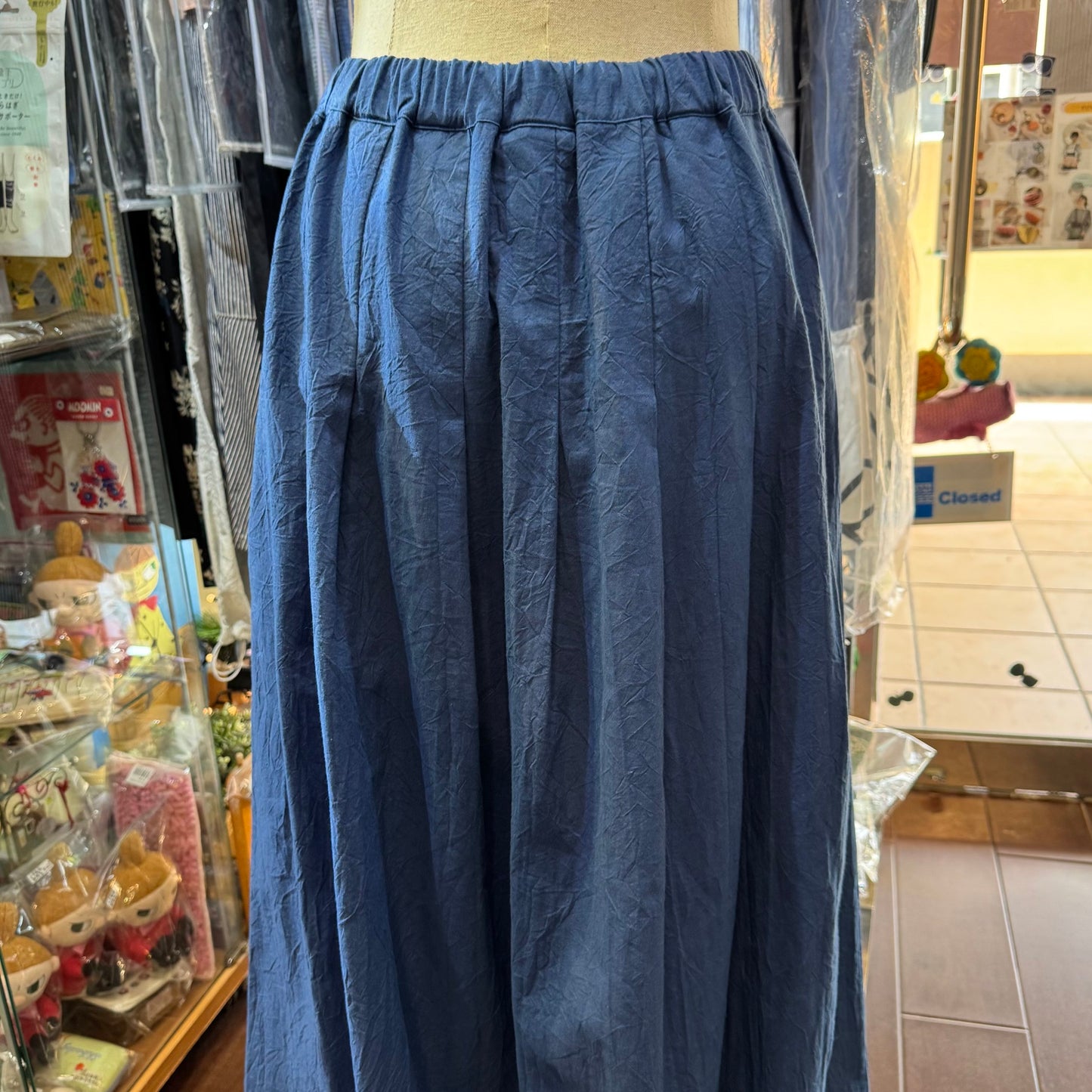 Nachukara Blue Skirt, made in Japan