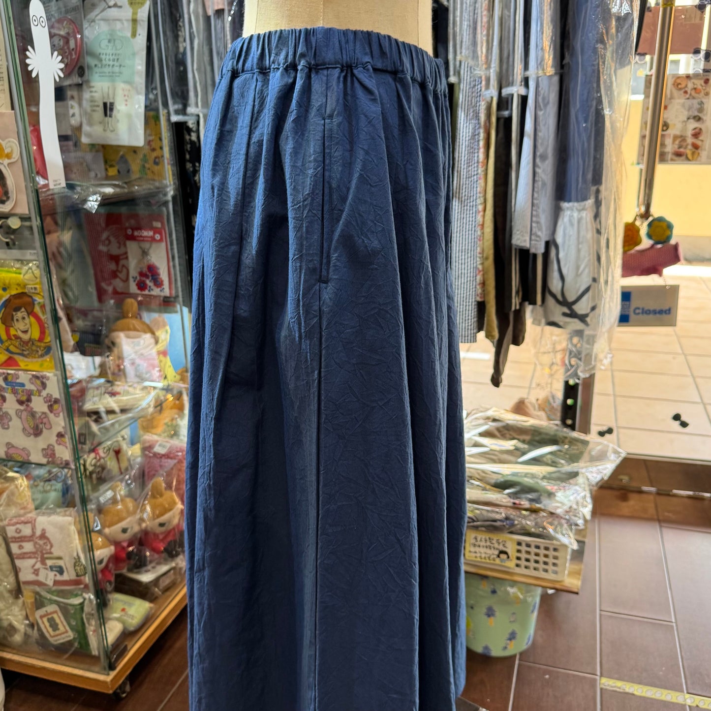 Nachukara Blue Skirt, made in Japan