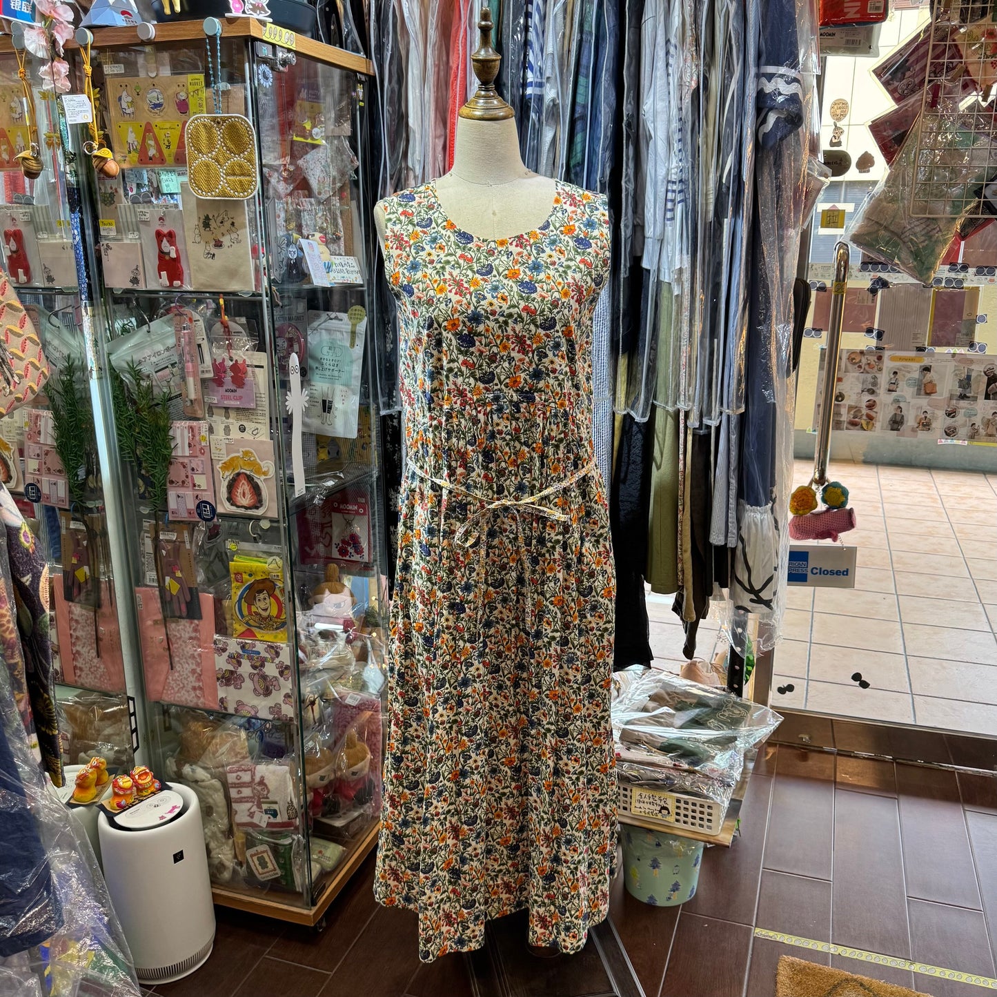 Ichi ANTIQUITES X Liberty London Dress, made in Japan