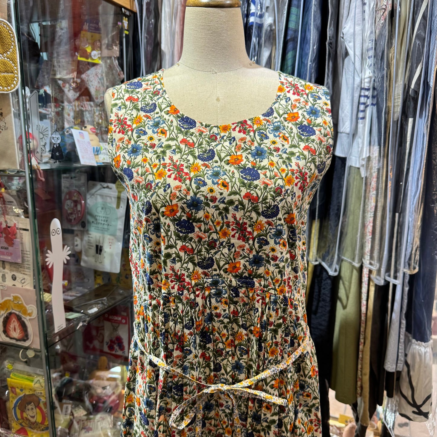 Ichi ANTIQUITES X Liberty London Dress, made in Japan