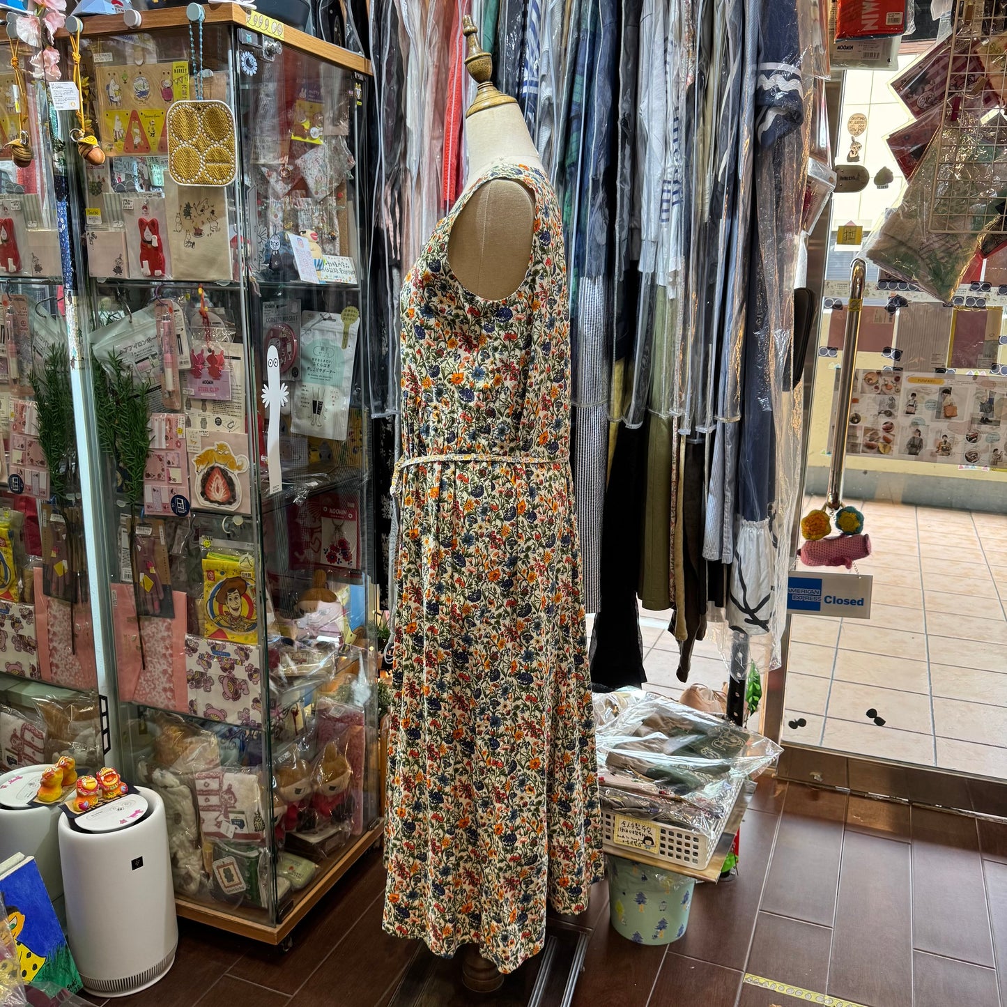 Ichi ANTIQUITES X Liberty London Dress, made in Japan
