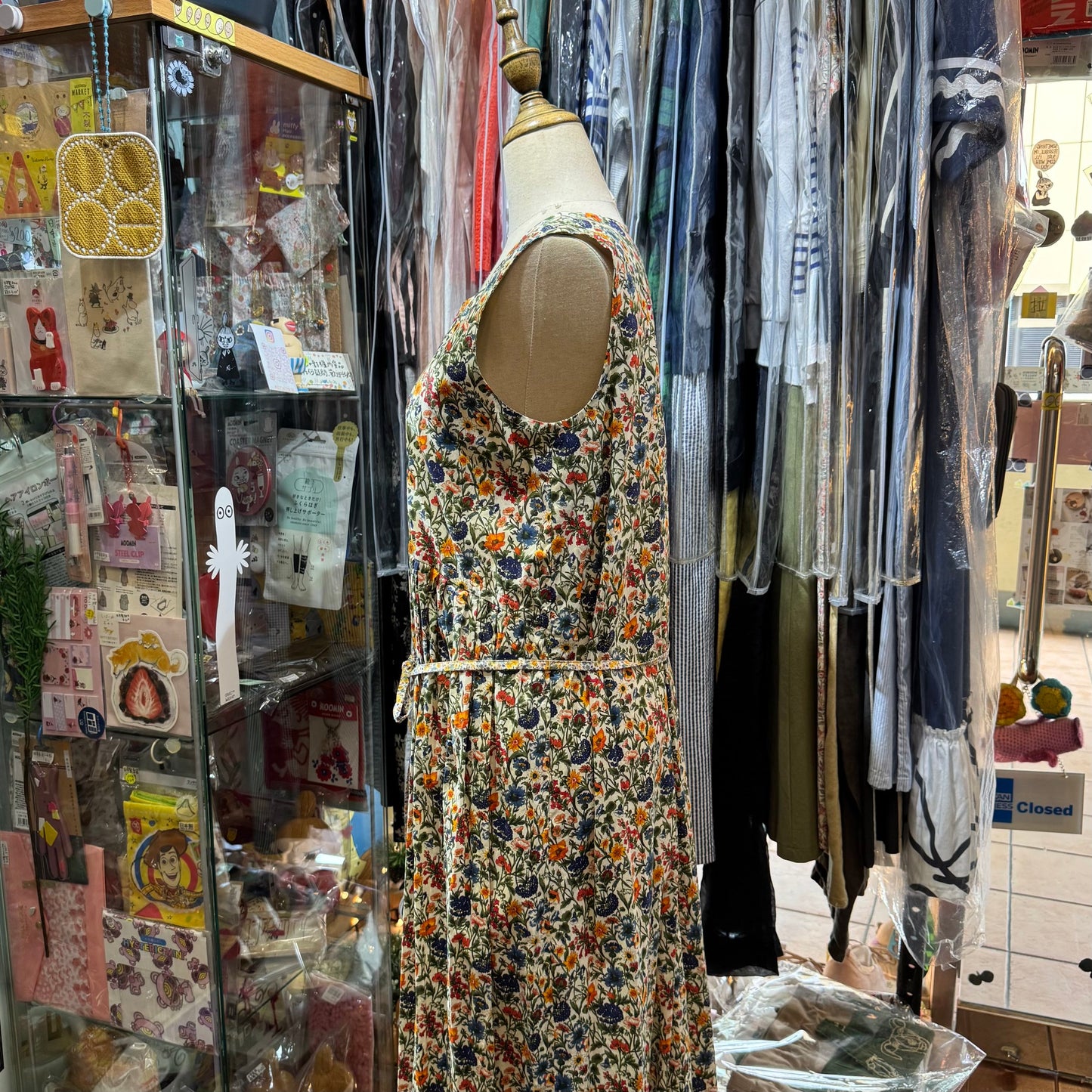Ichi ANTIQUITES X Liberty London Dress, made in Japan