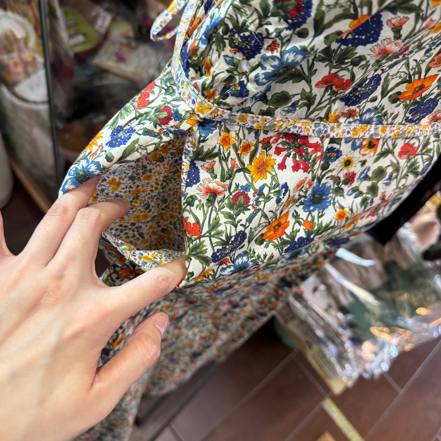 Ichi ANTIQUITES X Liberty London Dress, made in Japan