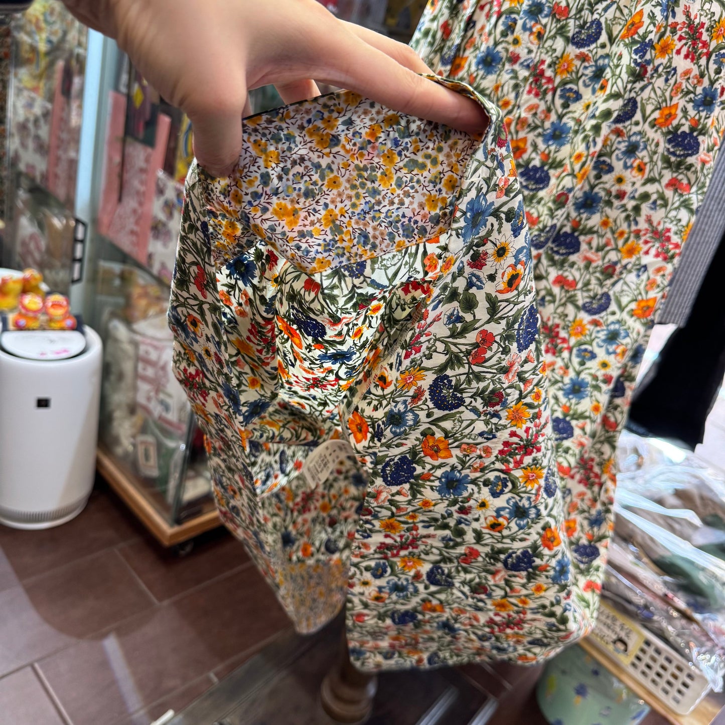 Ichi ANTIQUITES X Liberty London Dress, made in Japan