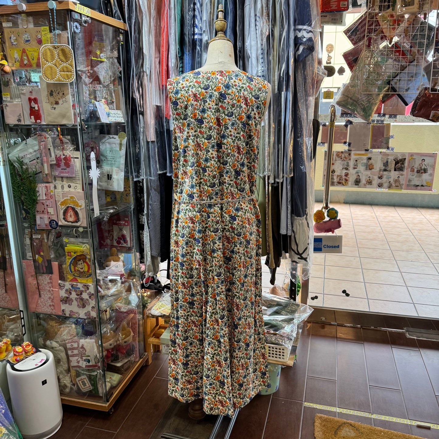 Ichi ANTIQUITES X Liberty London Dress, made in Japan