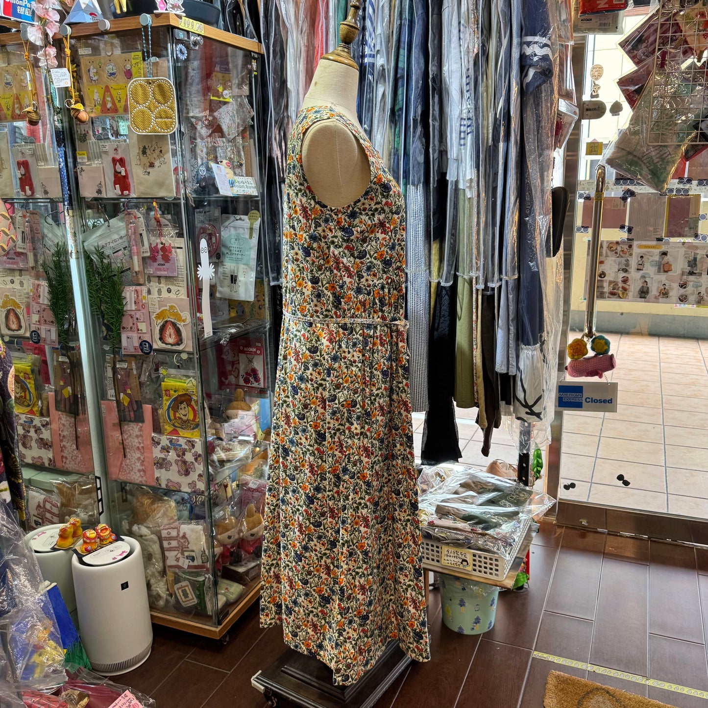 Ichi ANTIQUITES X Liberty London Dress, made in Japan