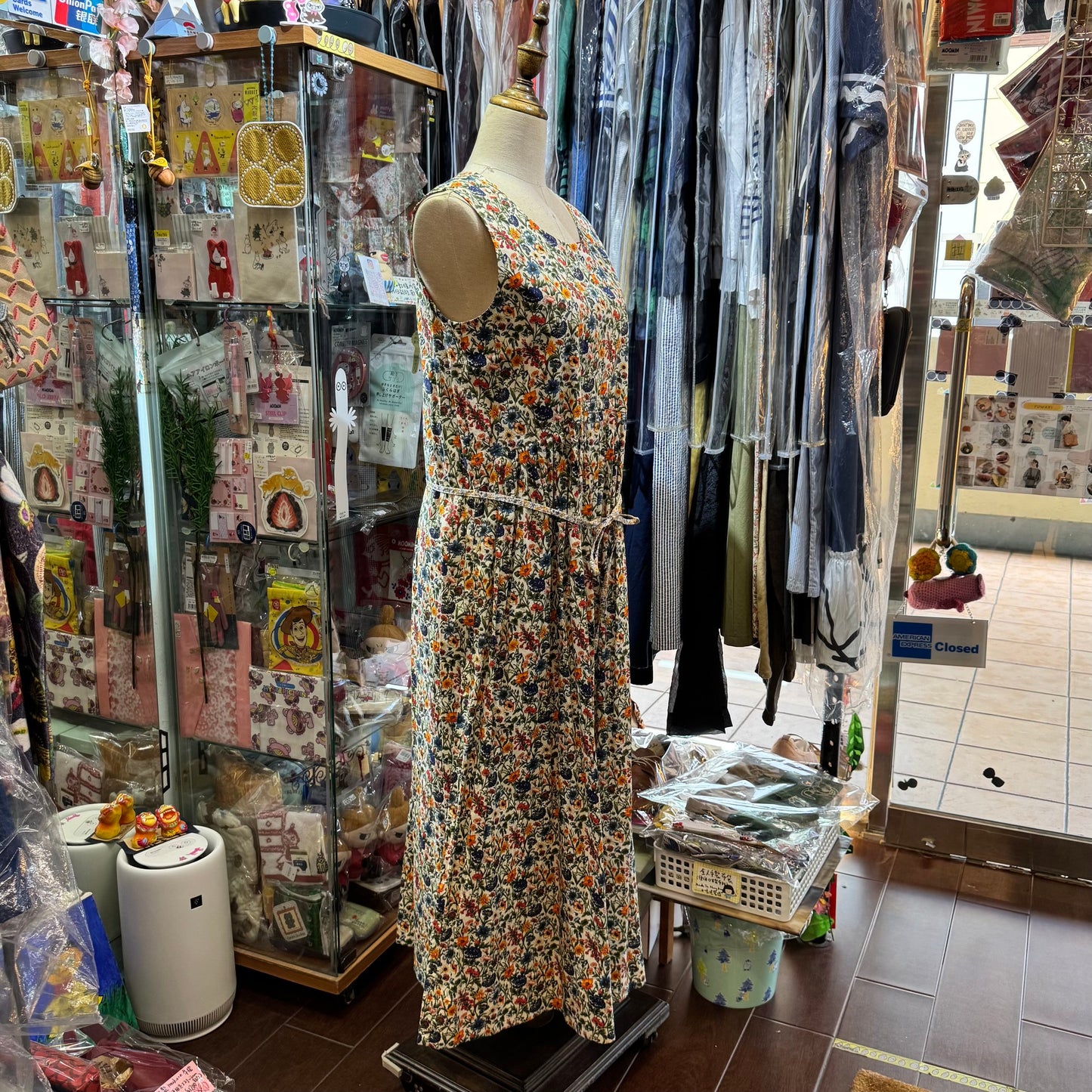 Ichi ANTIQUITES X Liberty London Dress, made in Japan