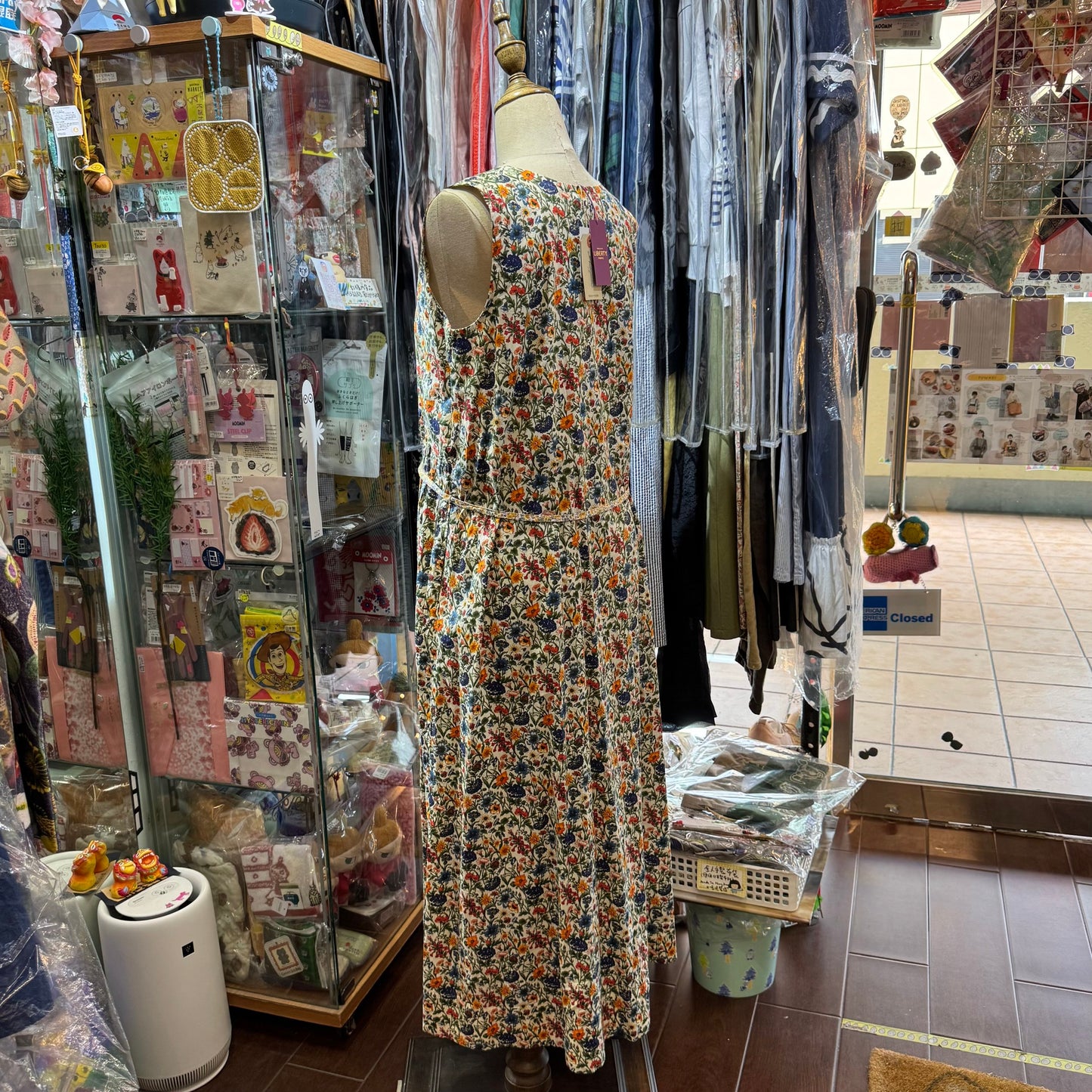 Ichi ANTIQUITES X Liberty London Dress, made in Japan