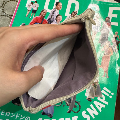 Handmade Small Pouch, fabric from Japan