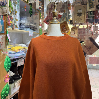 Siwaly fluid Orange Sweater