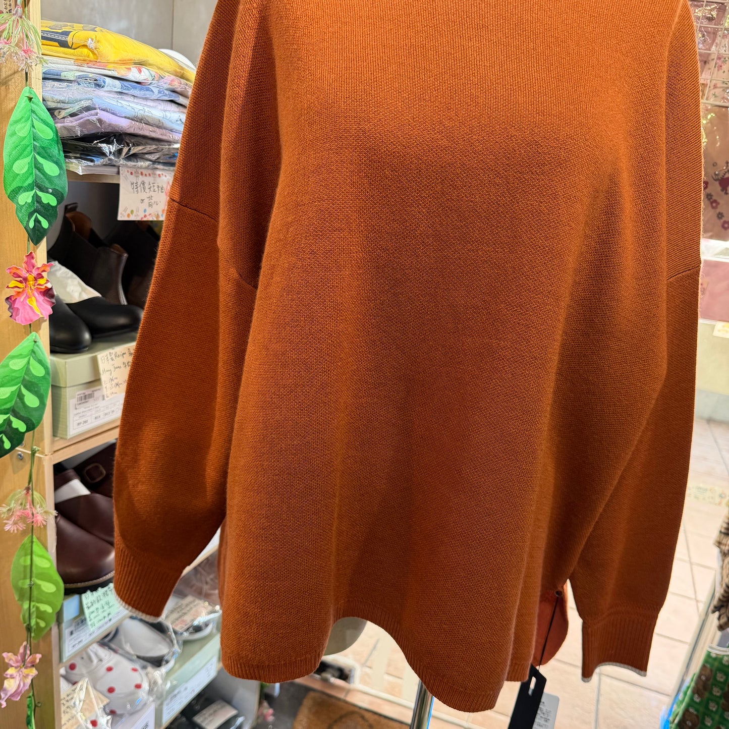 Siwaly fluid Orange Sweater