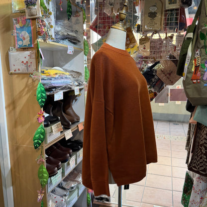 Siwaly fluid Orange Sweater