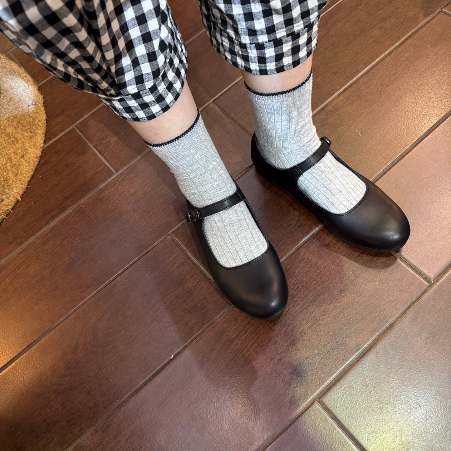 Recipe Mary Jane Leather Shoes, 3 Colors, made in Japan