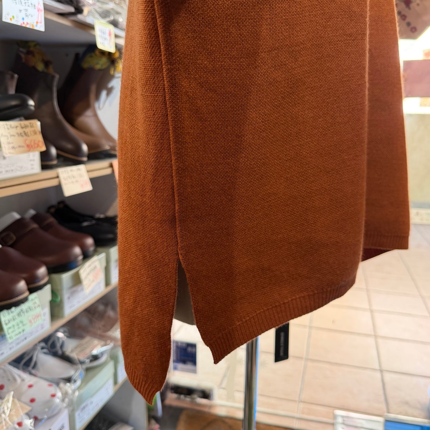 Siwaly fluid Orange Sweater