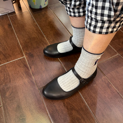 Recipe Mary Jane Leather Shoes, 3 Colors, made in Japan
