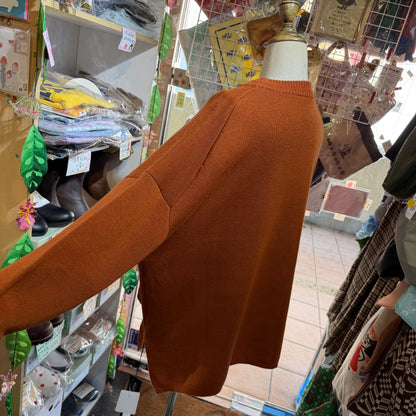 Siwaly fluid Orange Sweater