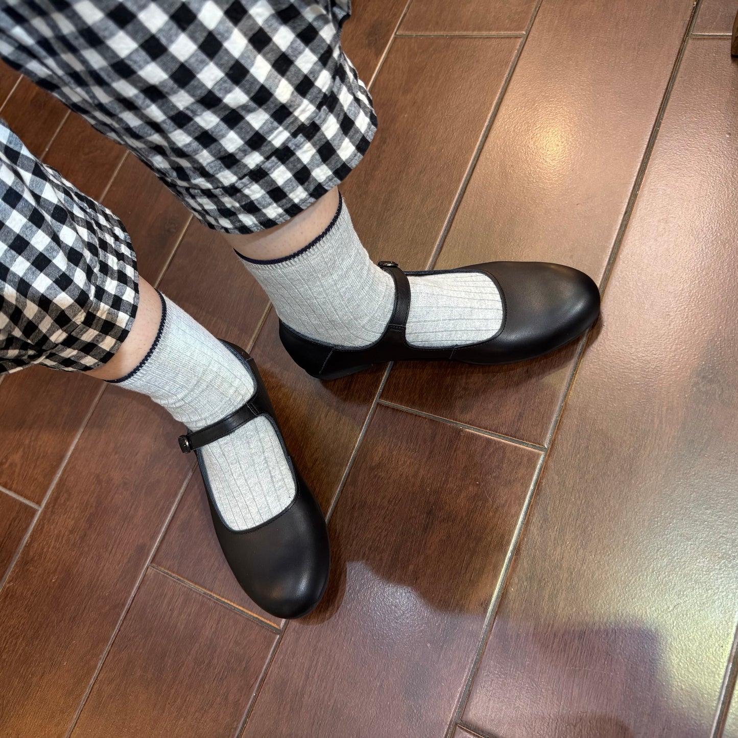 Recipe Mary Jane Leather Shoes, 3 Colors, made in Japan