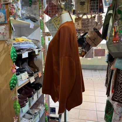 Siwaly fluid Orange Sweater