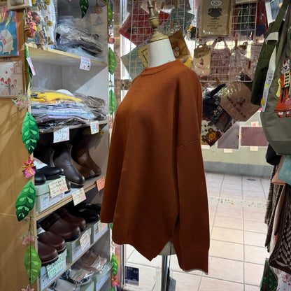 Siwaly fluid Orange Sweater