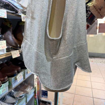 Tumugu Grey Vest Top, made in Japan