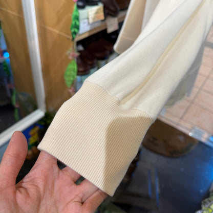 Tumugu Ivory Sweatshirt, made in Japan