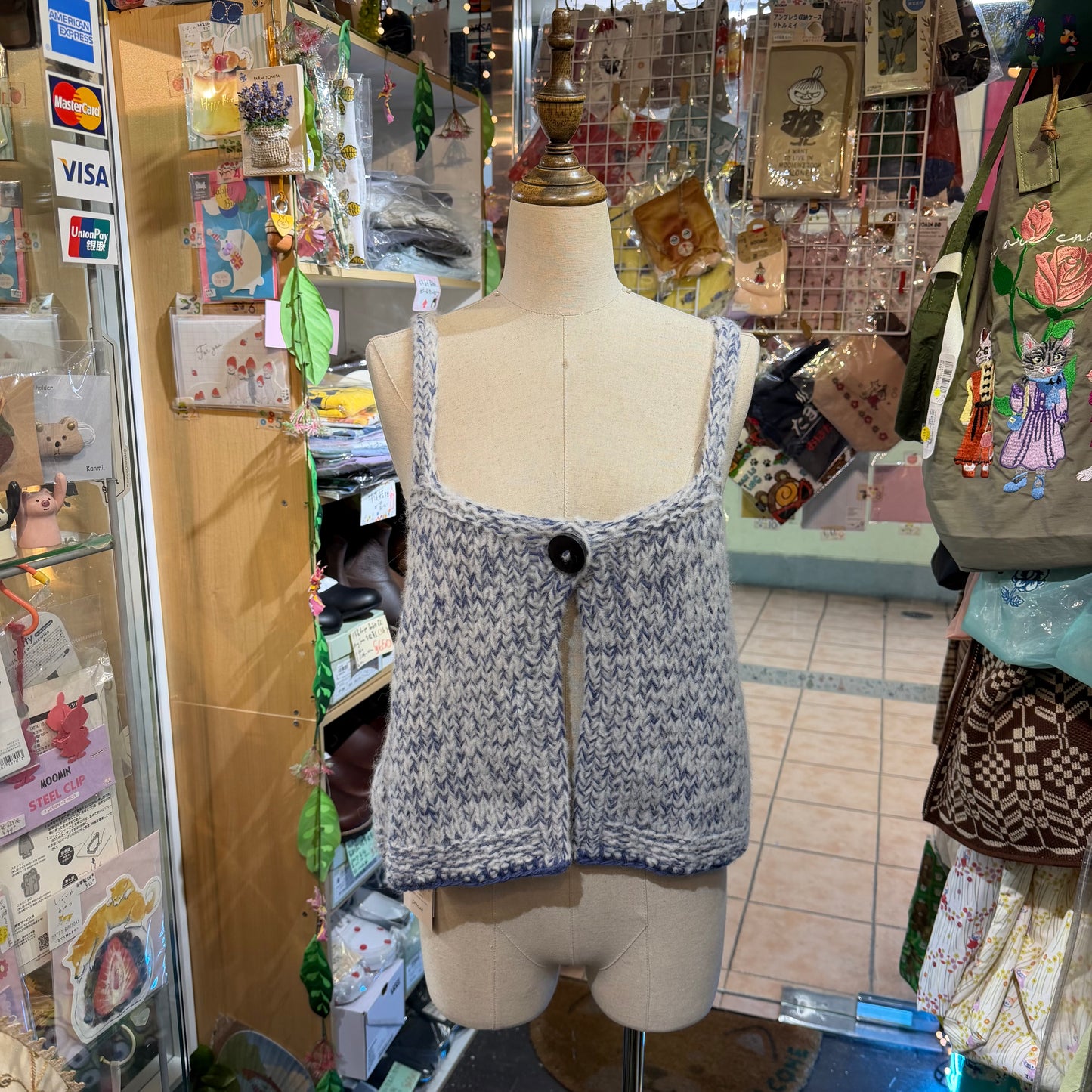 Tumugu 2Way Knit Vest Top, made in Peru