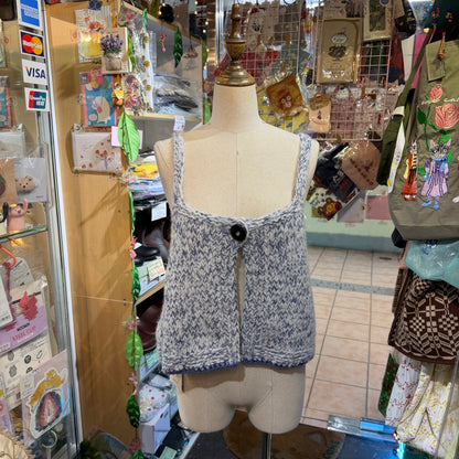 Tumugu 2Way Knit Vest Top, made in Peru