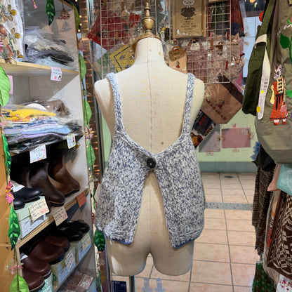 Tumugu 2Way Knit Vest Top, made in Peru