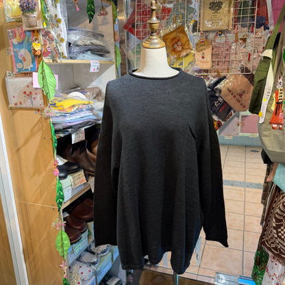SO Charcoal Sweater, made in Japan