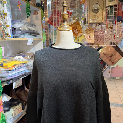 SO Charcoal Sweater, made in Japan