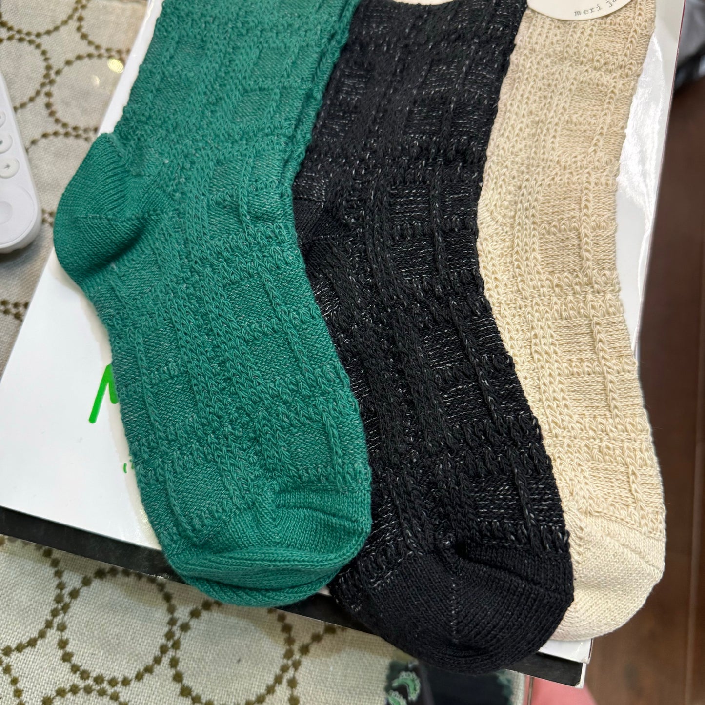 Meri ja kuu Socks, 3 Colors, made in Japan