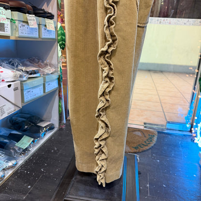 Tumugu Beige Corduroy Pants, made in Japan