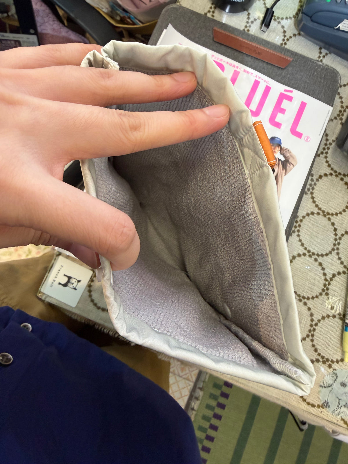 Moomin and Little My Folding Umbrella Mini Bag, Water Absorption